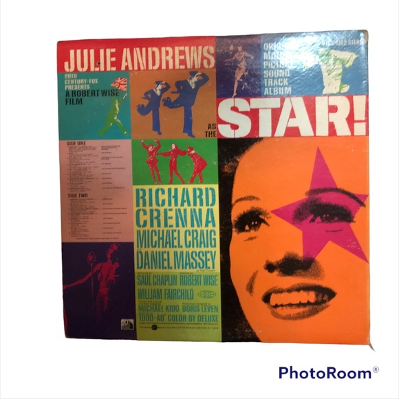 Julie Andrews As The Star! Motion Picture Soundtrack DTCS5102 VG+++ Vinyl LP V6 - Picture 2 of 8
